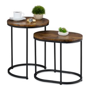 Table D'appoint En Lot De 2