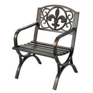 Chaise De Jardin Vintage En Métal