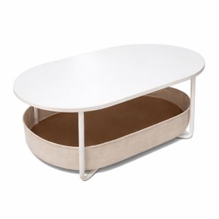 Table Basse Ovale Avec Panier