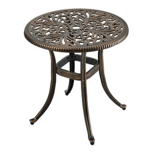 Table Ronde De Jardin Avec Trou Parasol