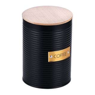 Boîte à Café Avec Couvercle Bambou