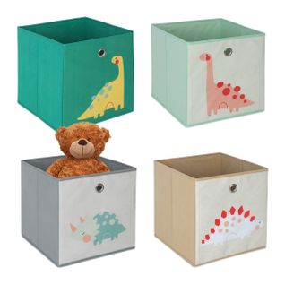 Caisses De Rangement Enfant Lot De 4