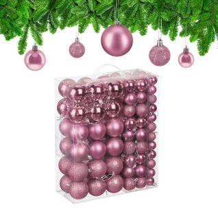 Lot De 138 Boules De Noël