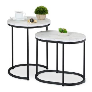 Table D'appoint En Lot De 2