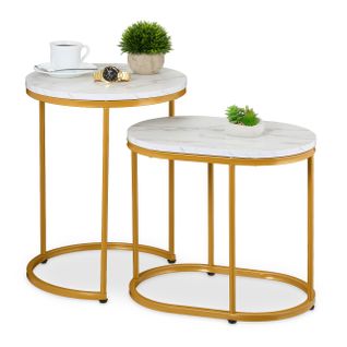 Table D'appoint En Lot De 2