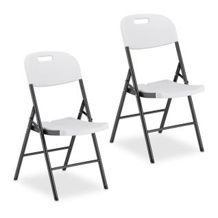 Chaise De Jardin Pliante En Lot De 2