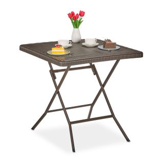 Table De Jardin Pliante Effet Bois