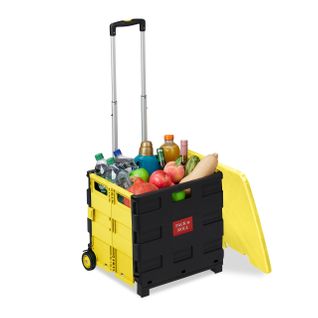 Chariot De Courses Avec Couvercle