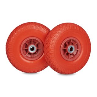 Lot De 2 Roues Pour Diable En Pu 3.00-4