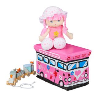 Caisse à Jouets Pliante Avec Couvercle