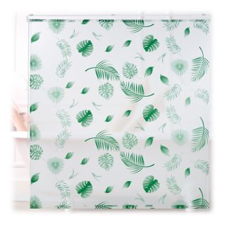 Store De Baignoire Feuilles Vert