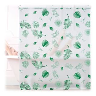 Store De Baignoire Feuilles Vert