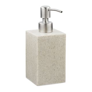 Porte-savon Liquide Pompe En Inox Carré