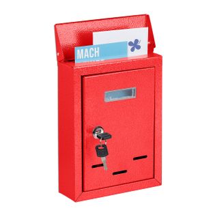 Boîte Aux Lettres Avec Plaque Nominale