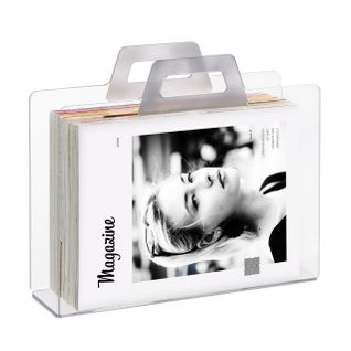 Porte-journaux Transparent En Acrylique