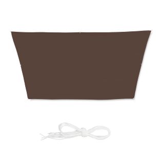Voile D'ombrage Trapèze Brun