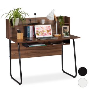 Bureau Avec Étagères à Compartiments