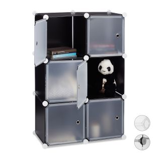 Système Étagère Avec 6 Portes