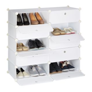 Meuble à Chaussures Avec 10 Casiers