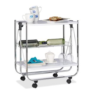 Desserte à Roulettes Pliante Chariot