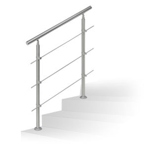 Rampe D'escalier En Inox Extérieur
