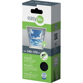 Moustiquaire Pour Fenêtre De Toit Anthracite 170 x 140 cm