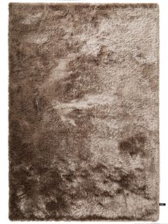 Tapis à Poils Longs Whisper Marron Clair 200x290 Cm