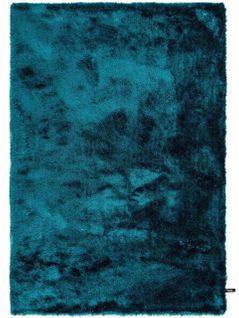 Tapis à Poils Longs Whisper Turquoise 240x340 Cm