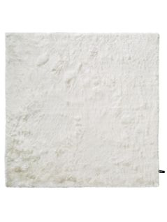 Tapis à Poils Longs Whisper Blanc 200x200 Cm