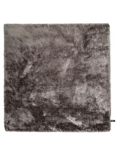 Tapis à Poils Longs Whisper Gris 200x200 Cm