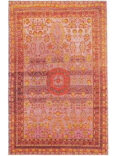 Tapis Tissé Plat Stay Rouge 290x400 Cm