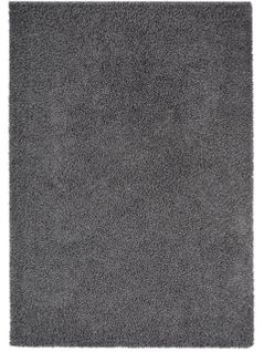 Tapis à Poils Longs Swirls Gris Foncé 80x150 Cm