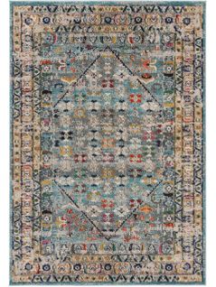 Tapis Casa Bleu 120x170 Cm