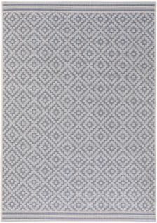 Tapis D'extérieur Et Intérieur Metro Bleu 200x290 Cm