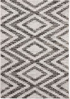 Tapis D'extérieur Et Intérieur Cleo Blanc Et Noir 3 200x290 Cm