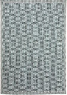 Tapis D'extérieur Et Intérieur Cleo Bleu 80x150 Cm