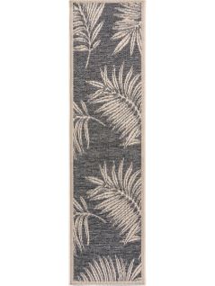 Tapis De Couloir Extérieur Et Intérieur River Bleu 67x240 Cm