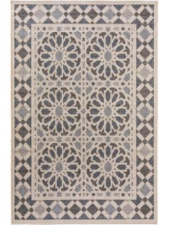 Tapis D'extérieur Et Intérieur River Beige/bleu 4 200x285 Cm
