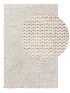 Tapis De Laine Velma Ivory 120x170 Cm