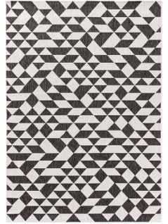 Tapis D'extérieur Et Intérieur Cleo Noir 200x300 Cm