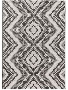 Tapis D'extérieur Et Intérieur Cleo Noir 120x170 Cm