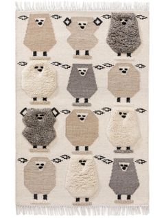 Tapis Enfant Shawn Crème 160x230 Cm
