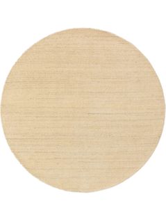 Tapis En Laine Rond Jamal 2 Crème 200 Cm Rond