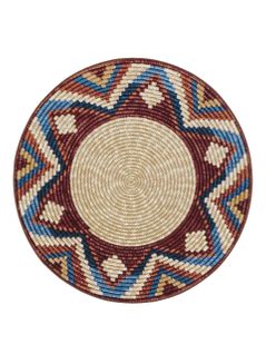 Tapis D'extérieur Et Intérieur Rond Kenya Multicouleur 1 160 Cm Rond