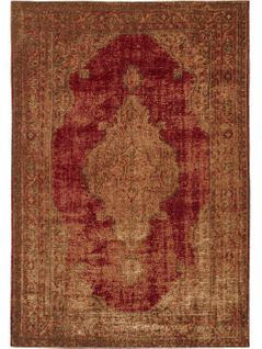 Tapis Tissé Plat Stay Beige/rouge 230x340 Cm