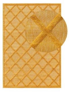 Tapis D'extérieur Et Intérieur Bonte Jaune 2 80x150 Cm