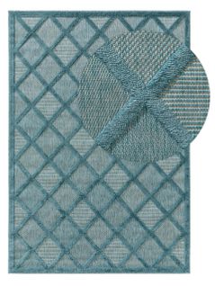 Tapis D'extérieur Et Intérieur Bonte Turquoise 120x170 Cm