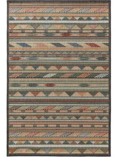 Tapis D'extérieur Et Intérieur Mirena Multicouleur 120x170 Cm