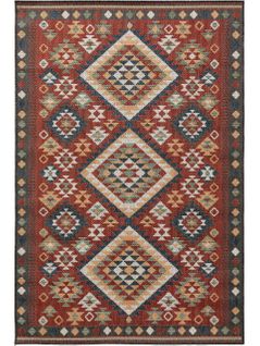 Tapis D'extérieur Et Intérieur Mirena Rouge 200x290 Cm