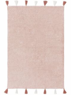 Tapis Lavables Pour Enfants Malu Rose 150x220 Cm